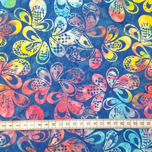 RAINBOW - Chrome - Batikstoff aus Indonesien